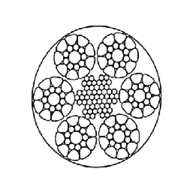  Compact Strand Steel Wire Rope