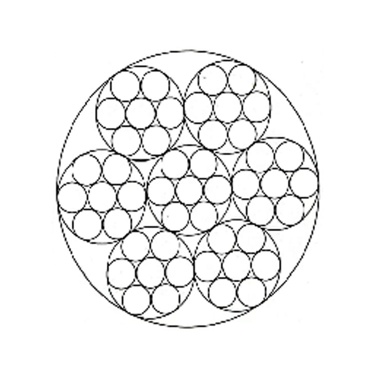  AIRCRAFT STAINLESS STEEL CABLE AISI304 AND 316 (RR-W-410E)