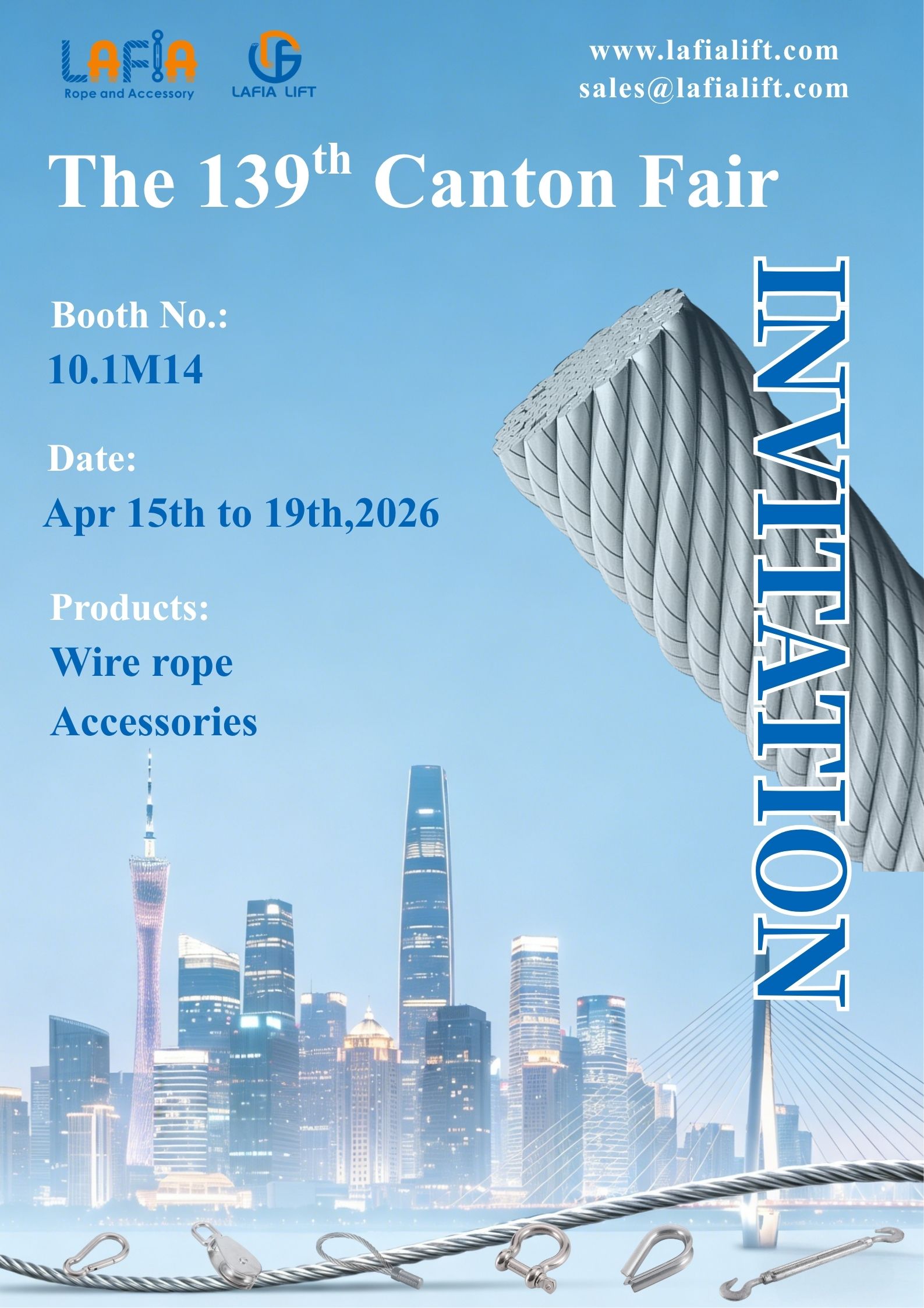 LAFIA at Canton Fair 2026 – Booth 10.1M14(图2) INVITATION (2).jpg